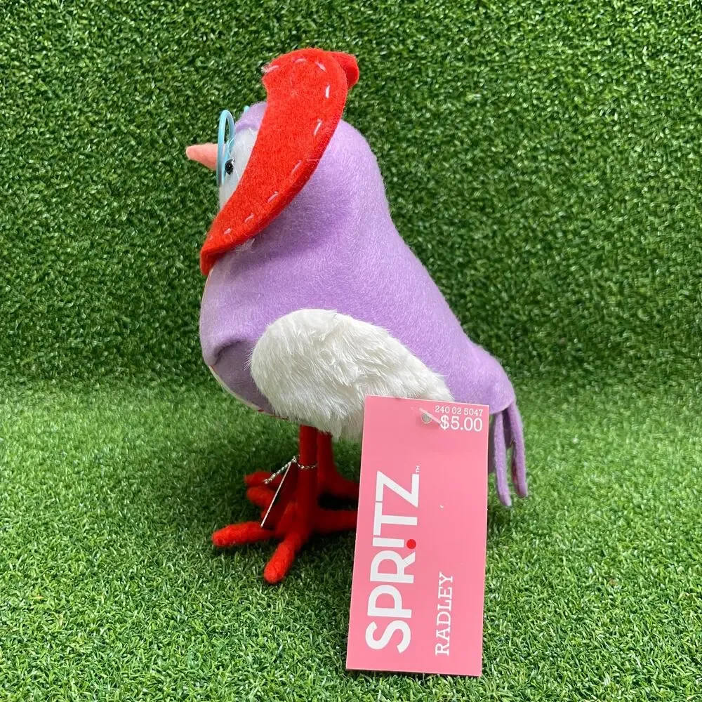 Target Featherly Friends Spritz Valentine's Day Heart Radley Bird Figurine NWT